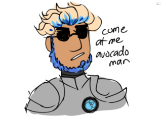 320x240 also a roleswap doodle from today ft grit shaka draal