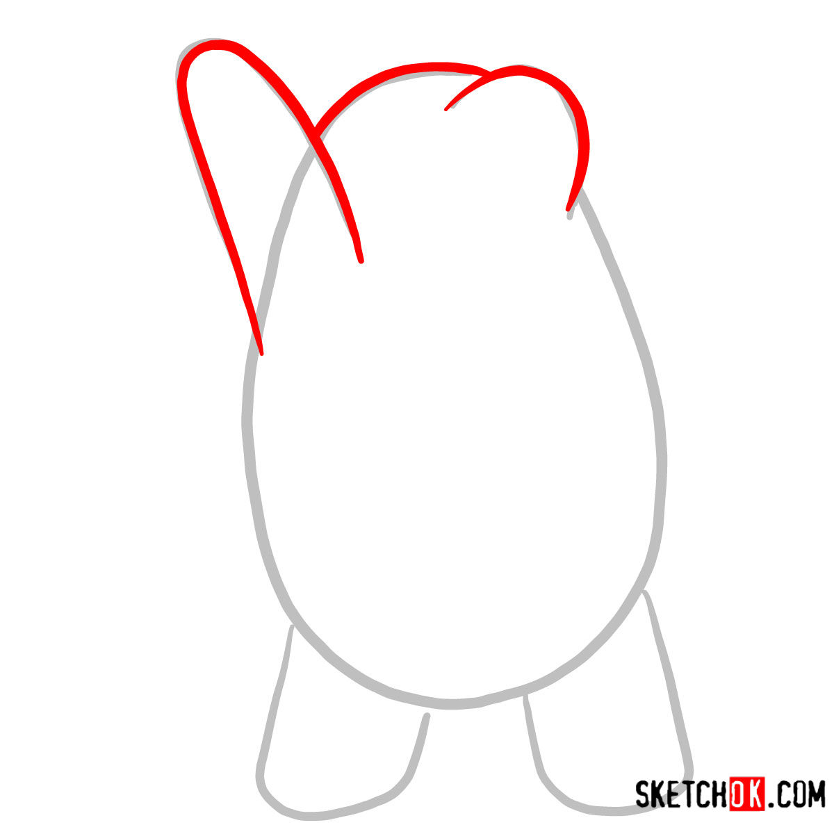 1200x1200 How To Draw Happy Grizz We Bare Bears