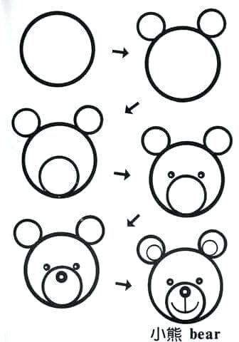 336x480 Easy To Draw Bears