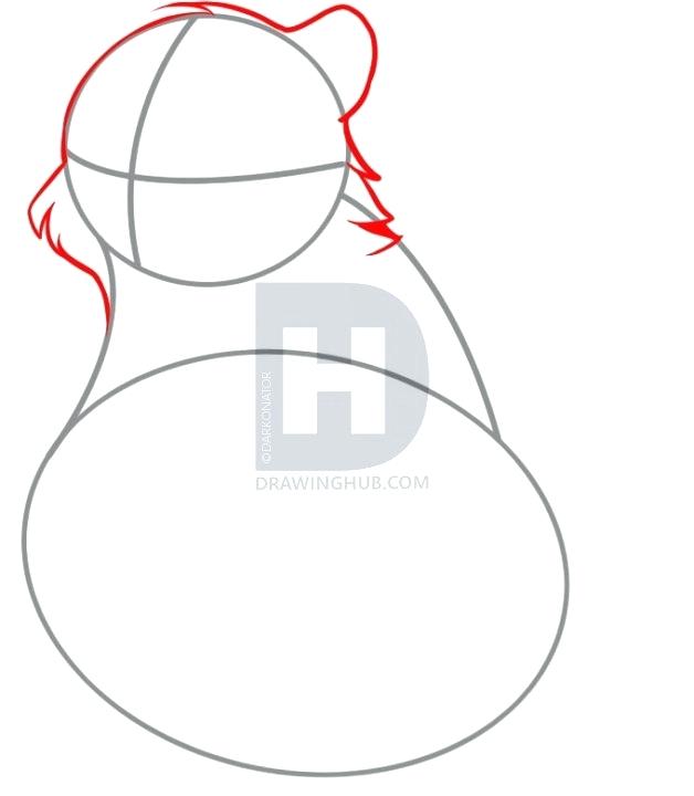 628x720 How To Draw A Easy Bear