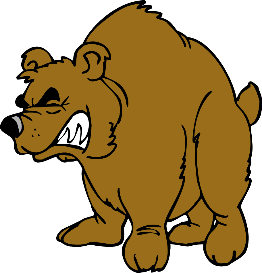 912x948 Grizzly Drawing Angry Transparent Png Clipart Free Download