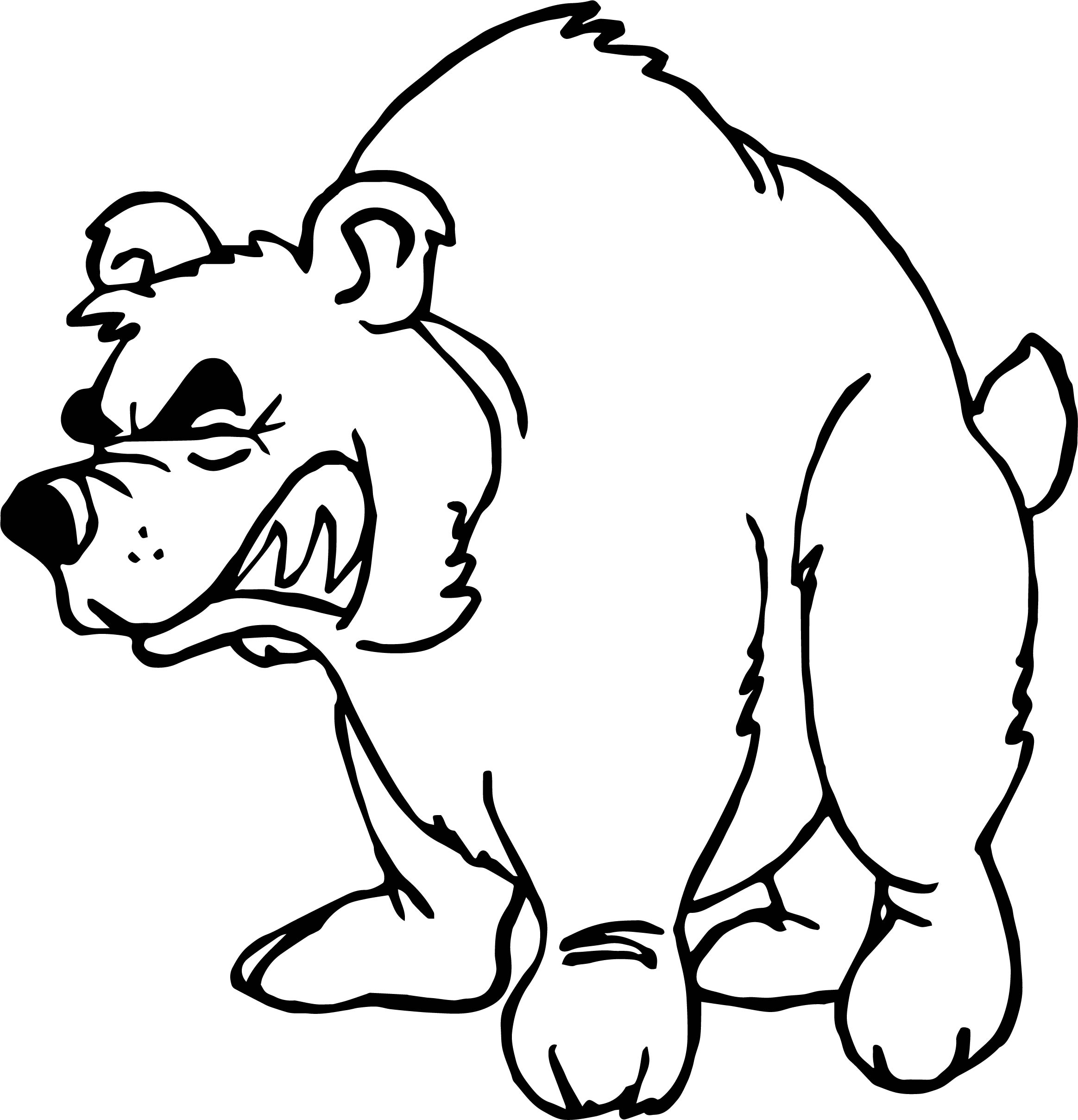2327x2417 Superior Woodland Creatures Coloring Pages Forest Habitat Drawing