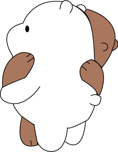 400x514 We Bare Bears Grizzly And Ice Bear Daily Drawing