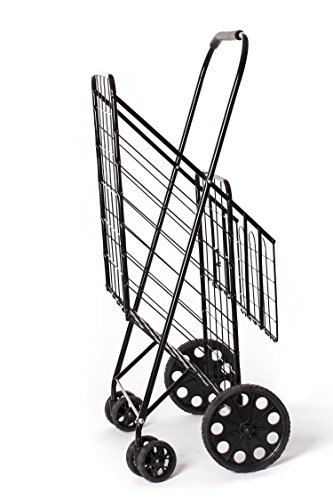 333x500 Jumbo Size Folding Shopping Cart With Double Baskets Lb