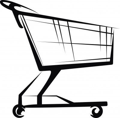 400x393 Collection Of Free Shopping Clipart Grocery Bagger Amusement