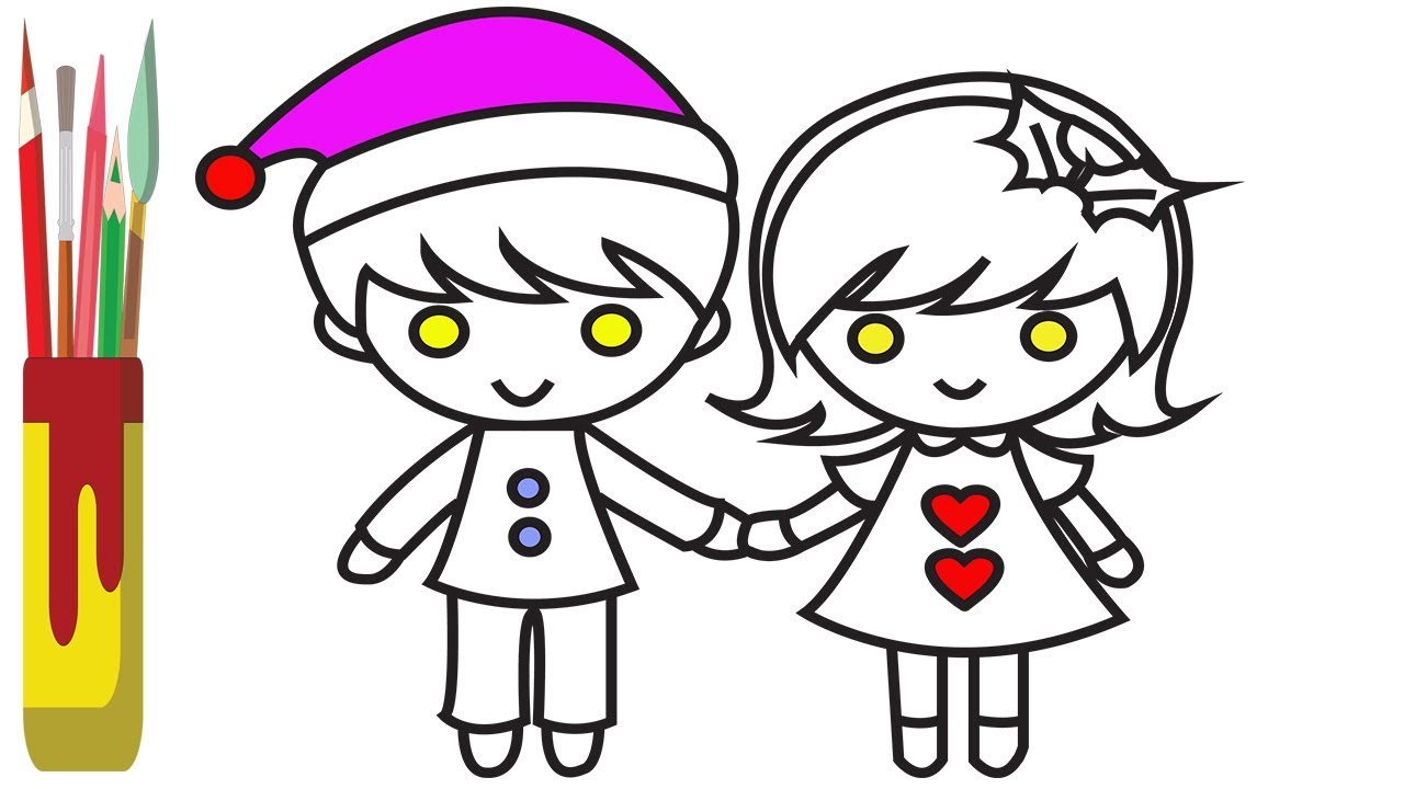 1280x720 How To Draw Wedding Bride Groom Coloring Pages, Learn Colors