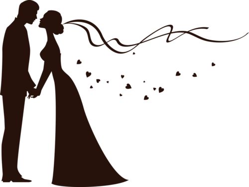 500x377 bride and groom clipart free wedding graphics image addams