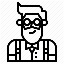 250x250 bartender drawing clip art, picture