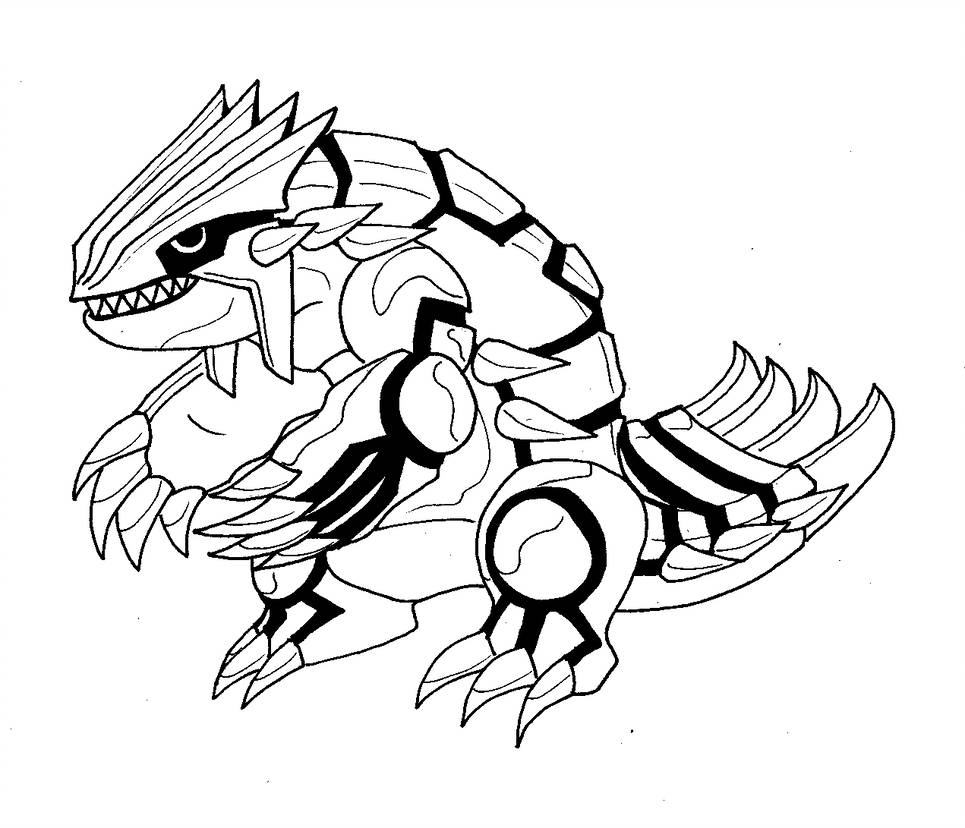 965x828 groudon line art