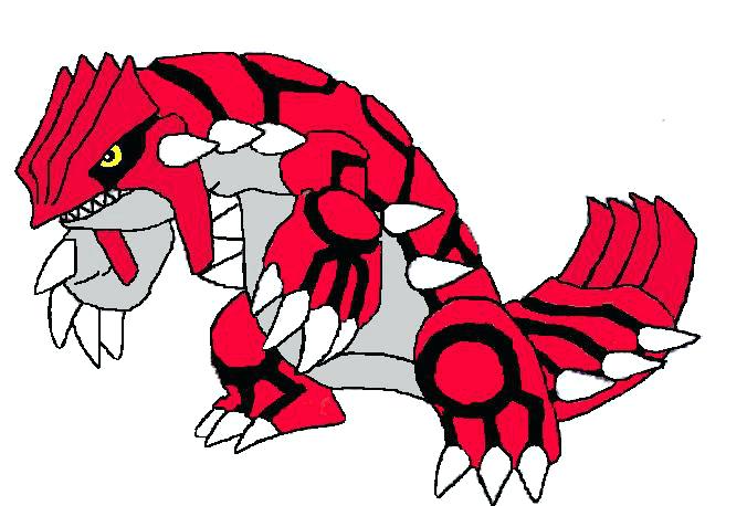 Groudon Drawing | Free download on ClipArtMag