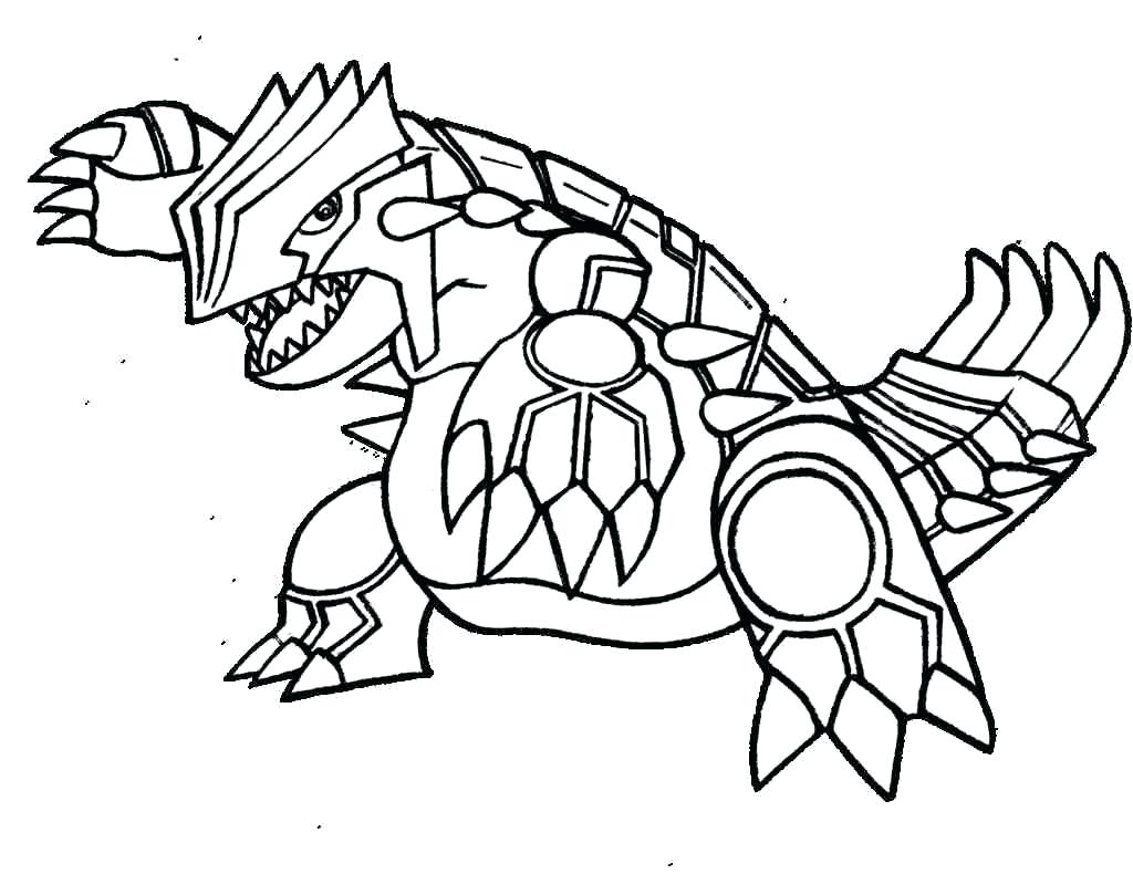 1024x790 coloring pages pokemon groudon and kyogre drawing