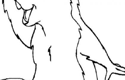 420x270 Groundhog Head Coloring