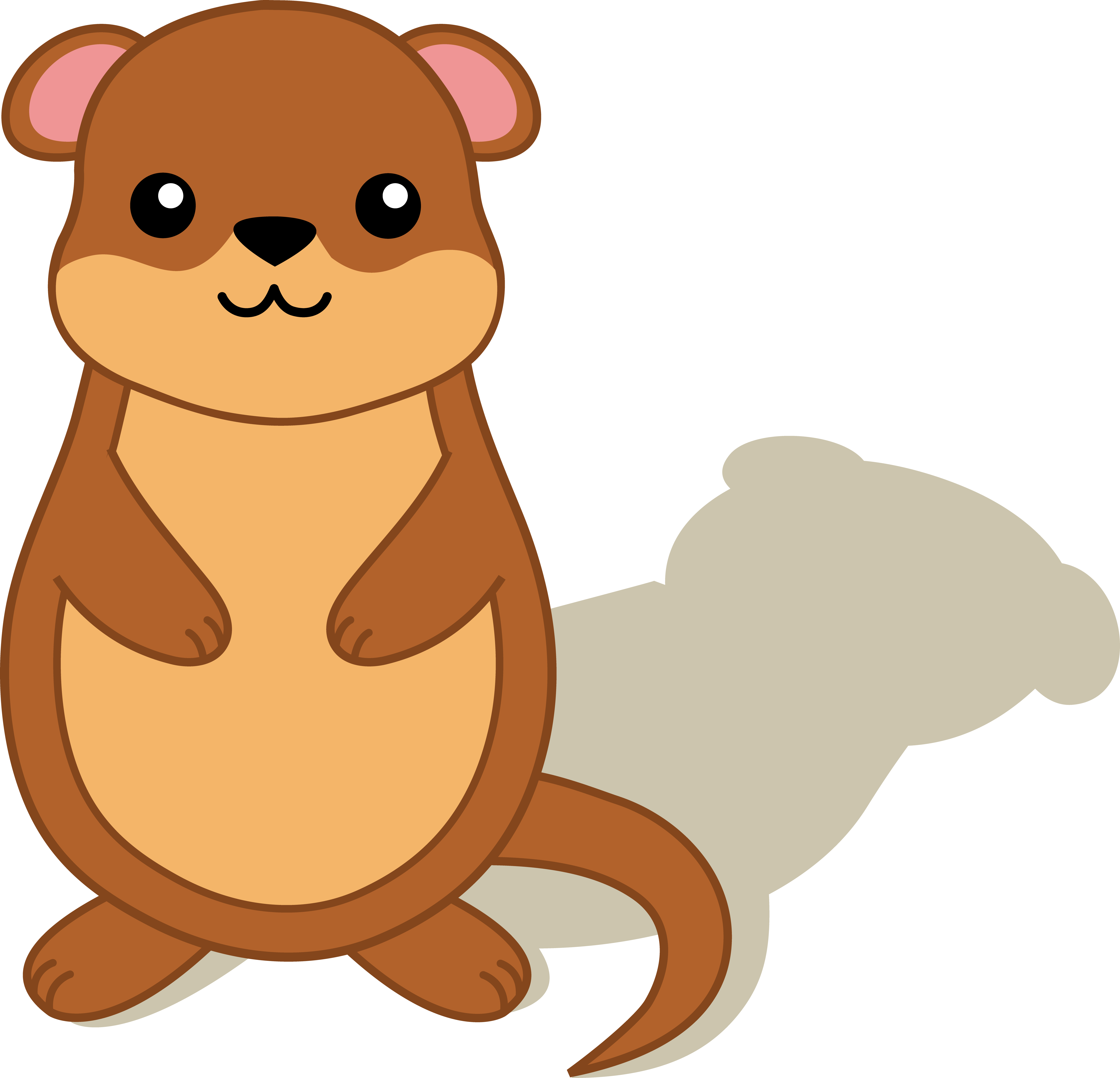 6146x5917 Collection Of Free Groundhog Drawing Shadow Clipart Download On Ui Ex