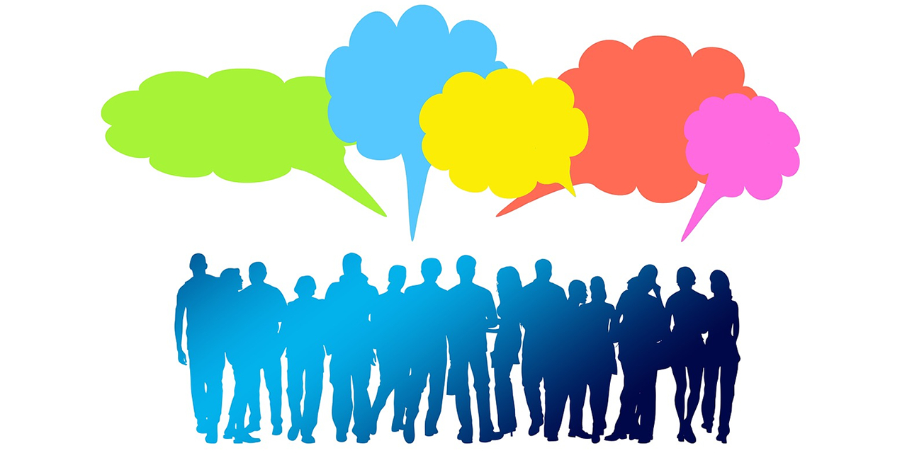 1280x640 Good Best Free Group Communication Clip Art Drawing Free Vector