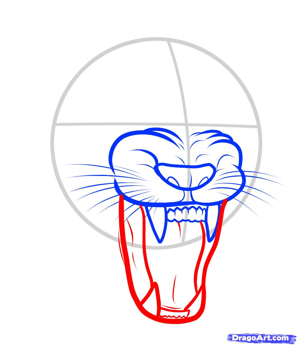 1008x1168 How To Draw A Lion Roaring, Roaring Lion, Step