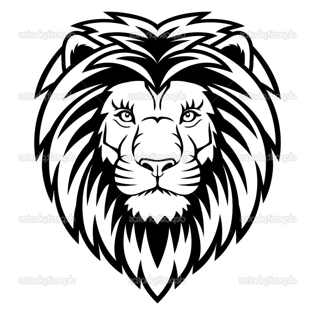 1024x1024 Best Hd Lion Face Drawing Vector Photos Free Vector Art, Images