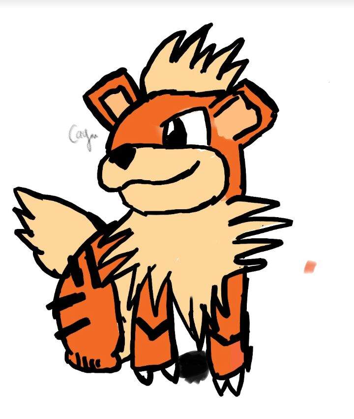 720x851 Growlithe Drawing Amino
