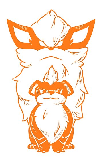 367x550 From Growlithe To Arcanine Posters