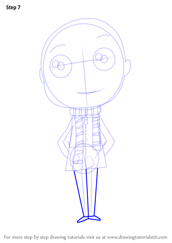 600x846 Learn How To Draw Chibi Gru From Despicable Me