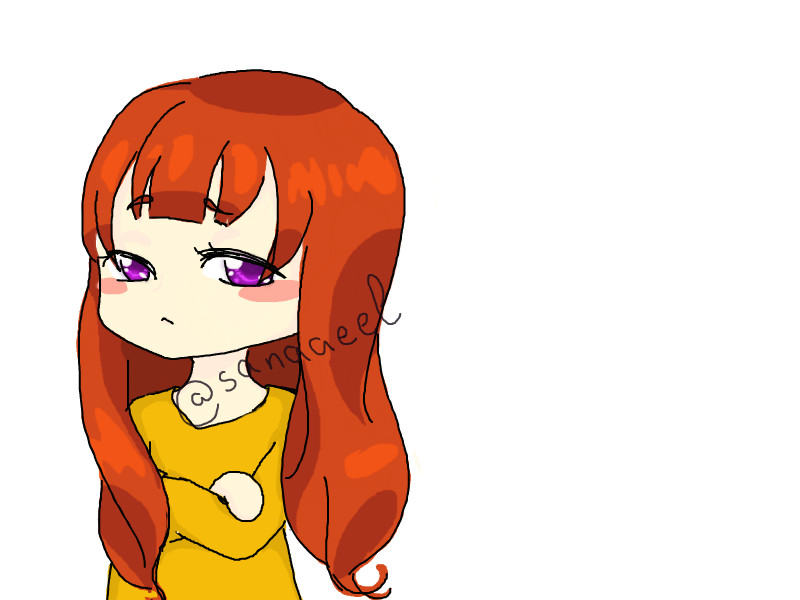 800x600 Grumpy Chibi An Anime Speedpaint Drawing