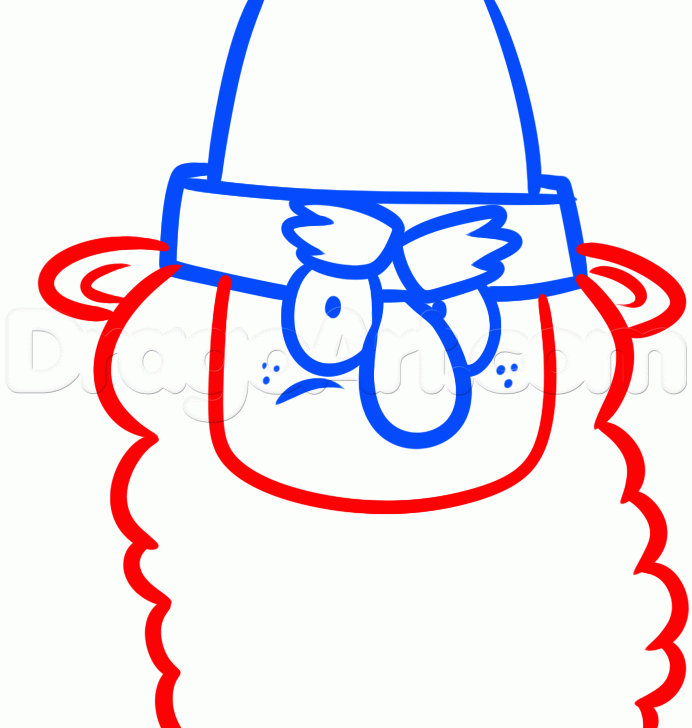 692x728 Step How To Draw Grumpy