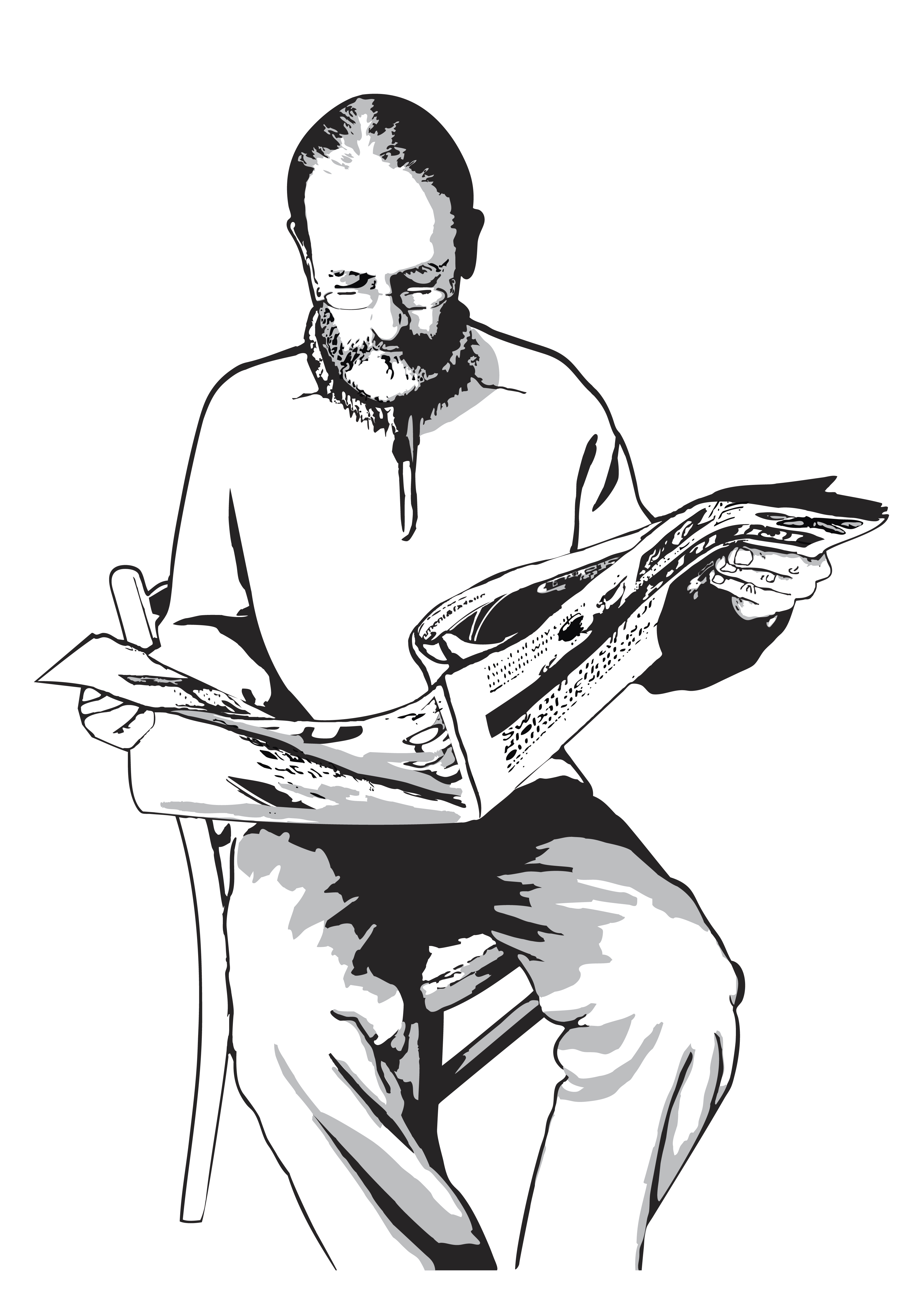 3512x4965 Grumpy Old Man The Big Issue!