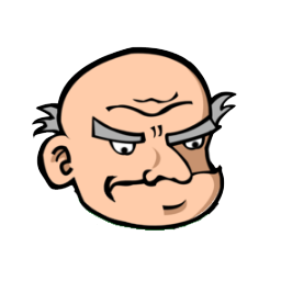 256x256 I Am Grumpy Old Man