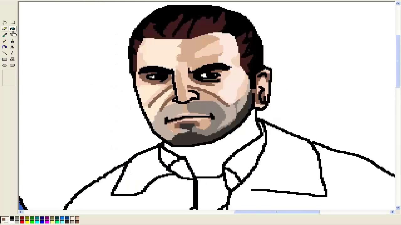 1280x720 Drawing To Michael From Gta V