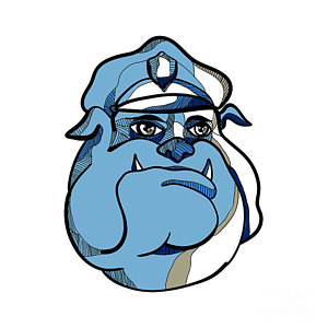 300x300 Guard Dog Digital Art Fine Art America