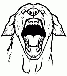 269x302 How To Draw A Guard Dog, Step