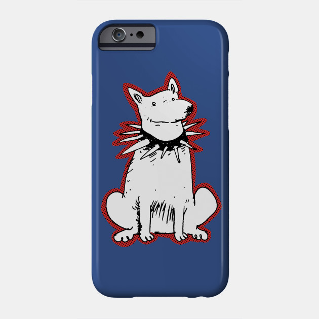 630x630 White Watchdog Guard Dog Cartoon