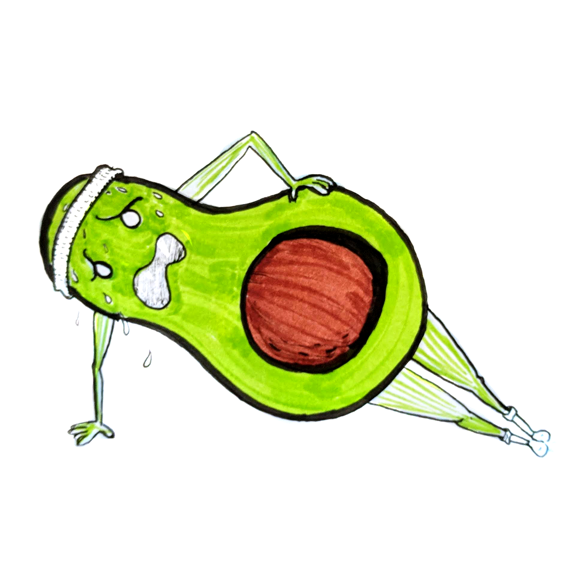 1888x1887 inktober day guarded ham eye am