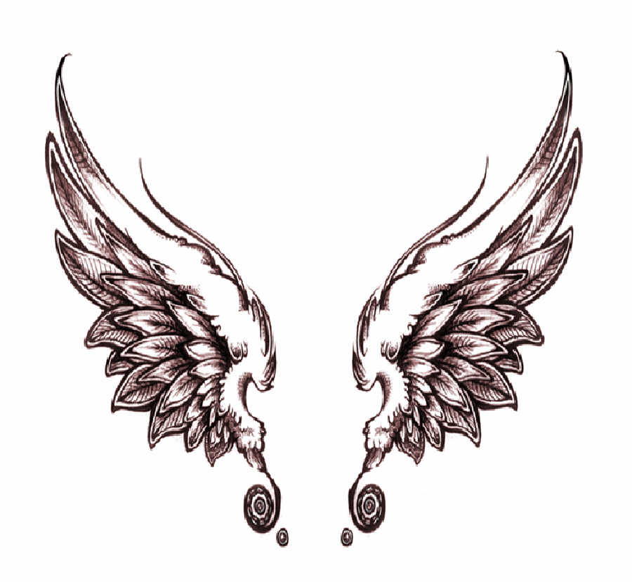 Guardian Angel Tattoo Drawing
