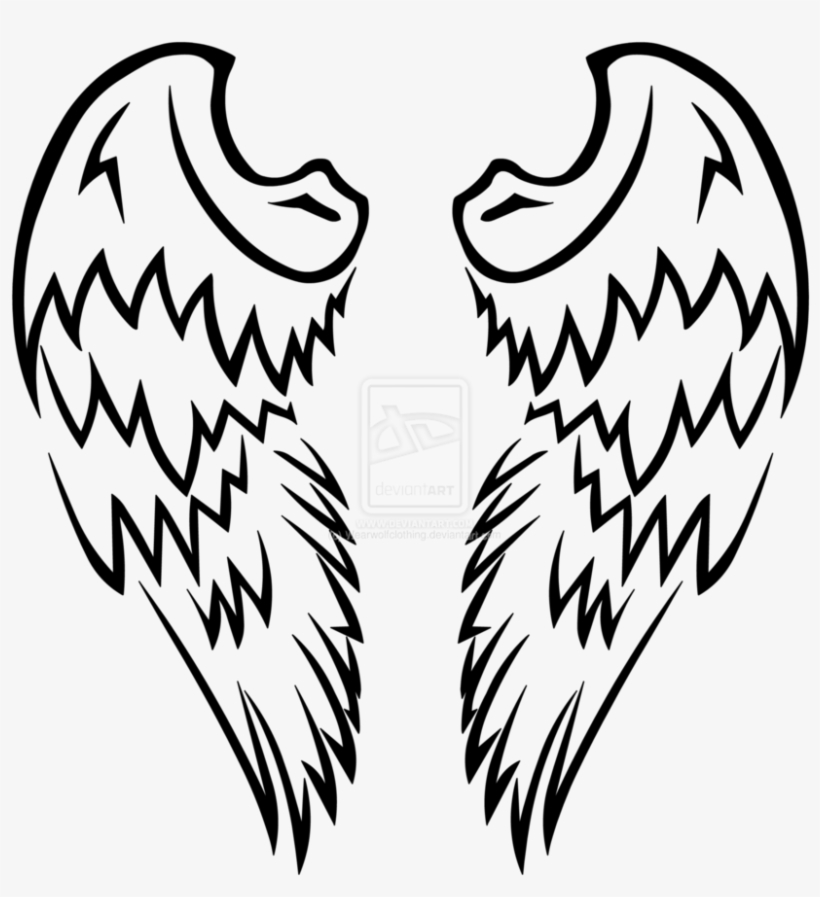 820x897 Free Angel Tattoo Designs To Print Picture Library