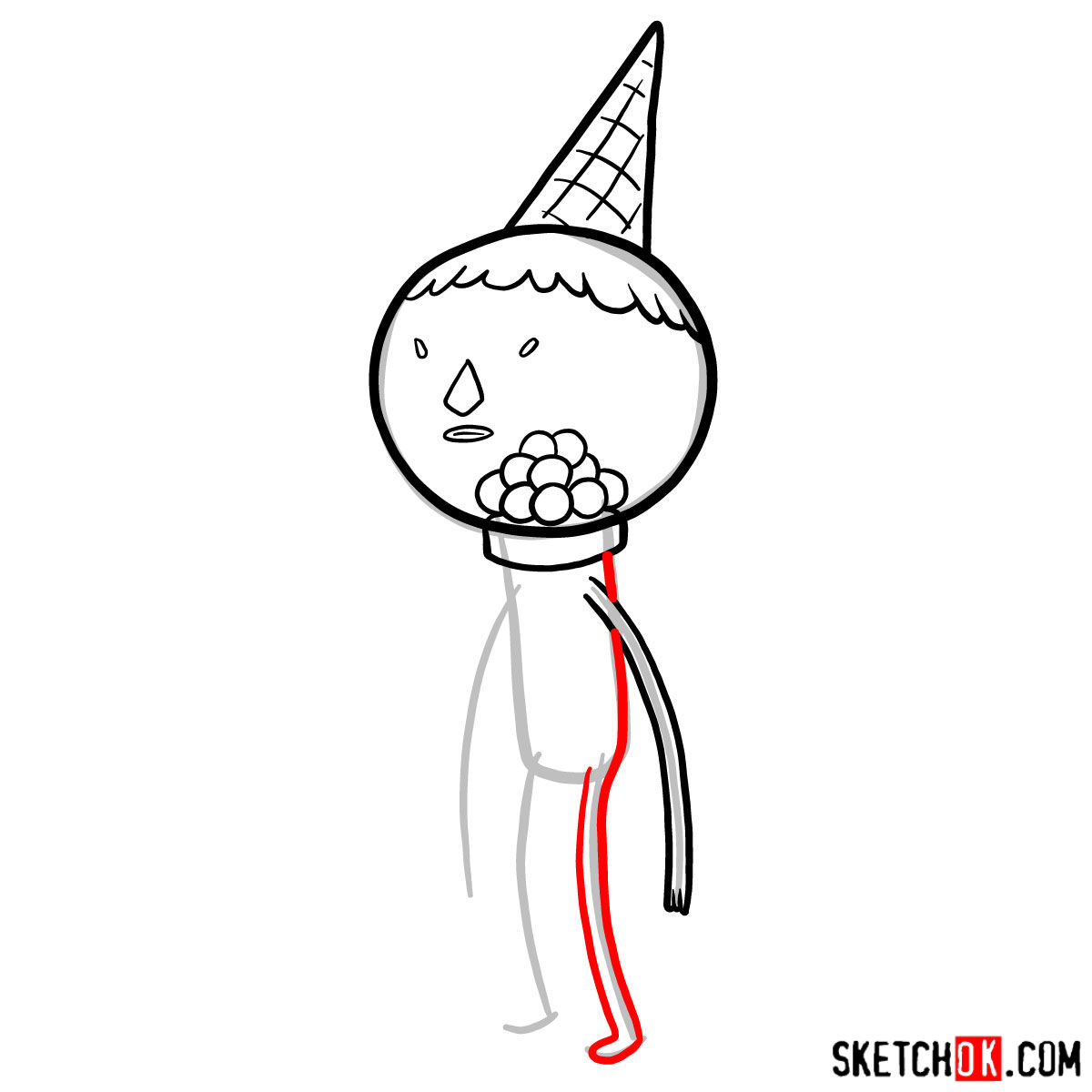 1200x1200 How To Draw Gumball Guardian Step