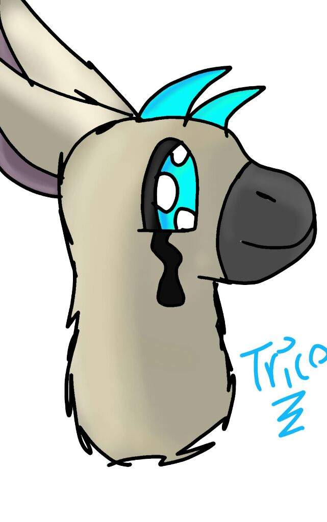 641x1024 Trico Drawing And Speed Paint Of It! Last Guardian Amino