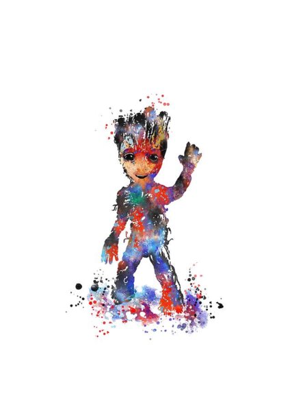 424x600 Guardians Of The Galaxy Paintings Fine Art America