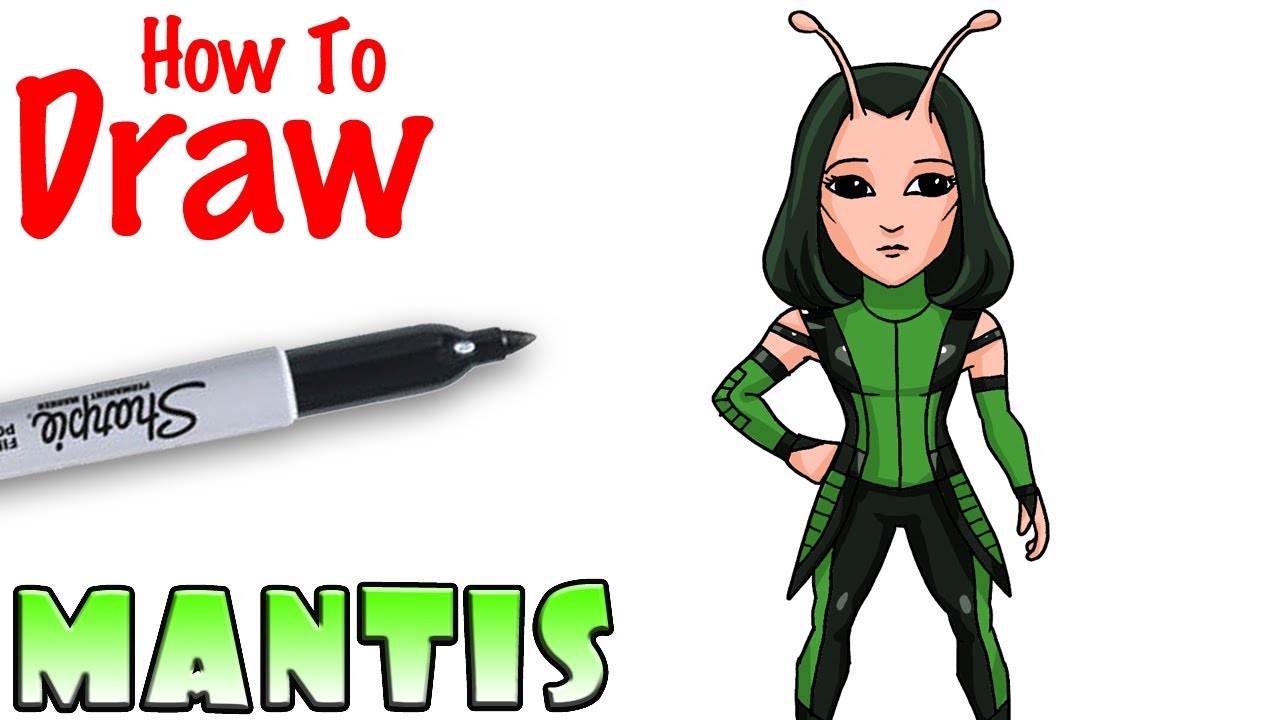 1280x720 How To Draw Mantis Guardians Of The Galaxy