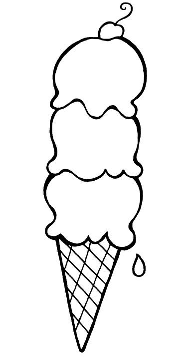 361x723 B Ice Cream Ltshgt Cone Kids Suzuki Coloring Ice Cream