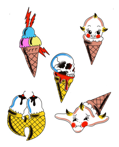 400x494 Icecreamtattoo Tumblr