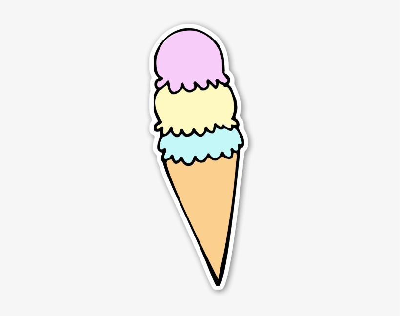 820x648 Delicious Sticker Of Ice Cream