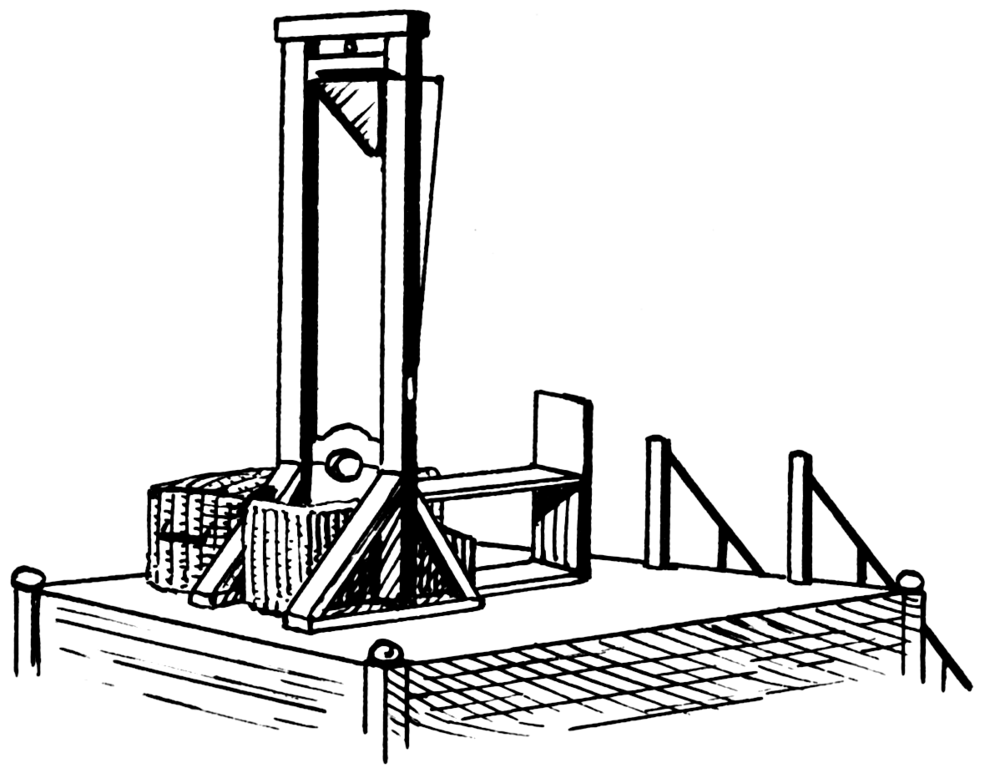 Guillotine Drawing