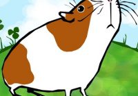 200x140 guinea pig clipart guinea pig cartoon drawing