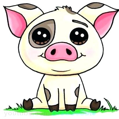 410x410 how to draw cute pigs draw so cute guinea pigs