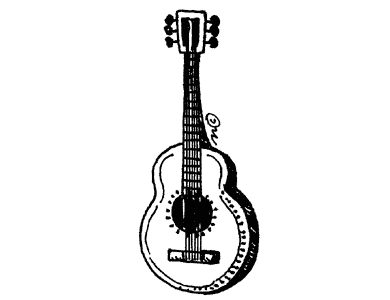 390x300 Free Acoustic Guitar Clip Art Free Vector For Free Download