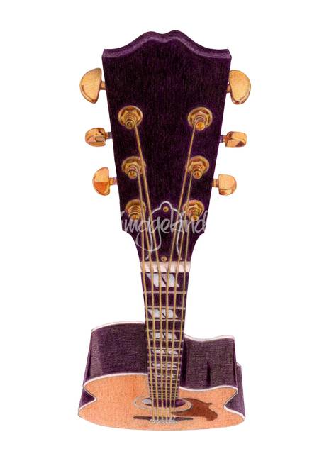 464x650 Stunning Guitar Colored Pencil Drawings And Illustrations