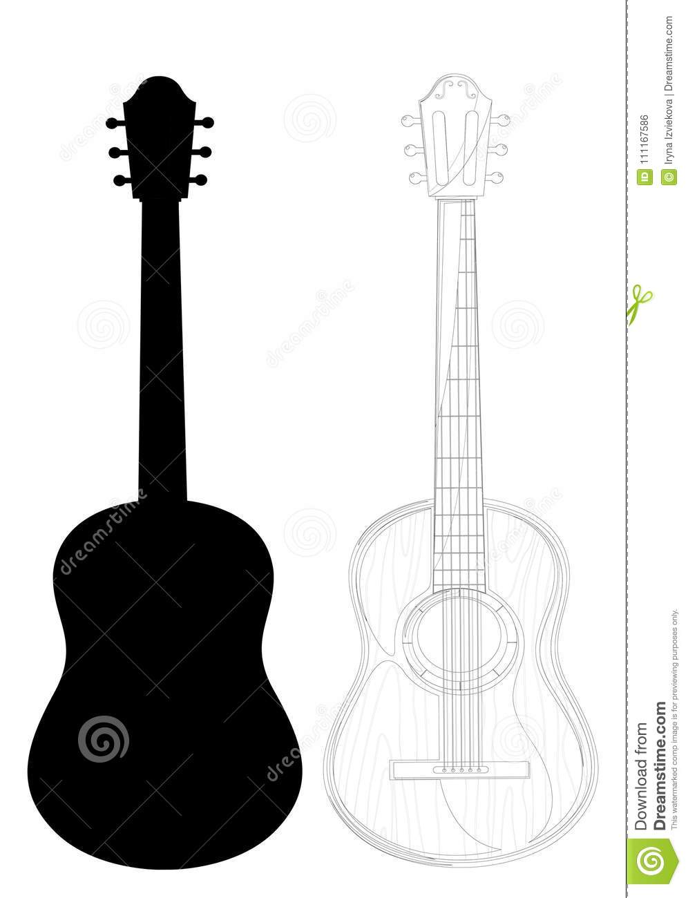 996x1300 stirring acoustic guitar pencil drawing illustration engraving ink