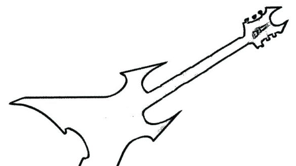 585x329 Guitar Colouring How To Draw And Color