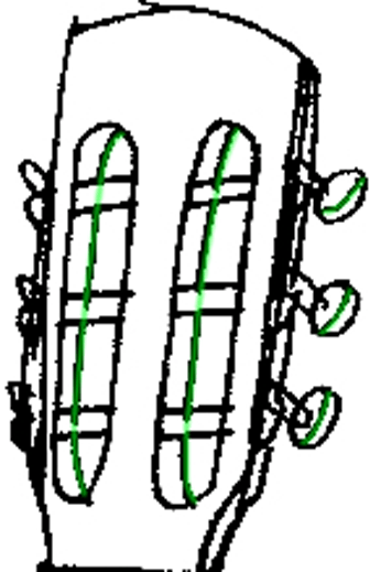 346x519 How To Draw A Guitar With Easy Step