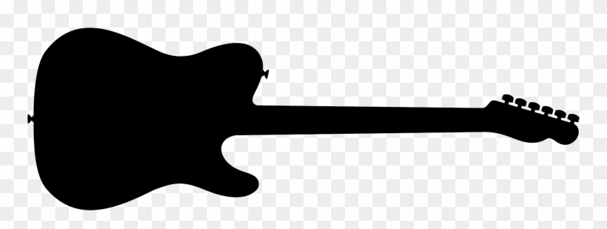 880x332 Bass Guitar Clipart Simple